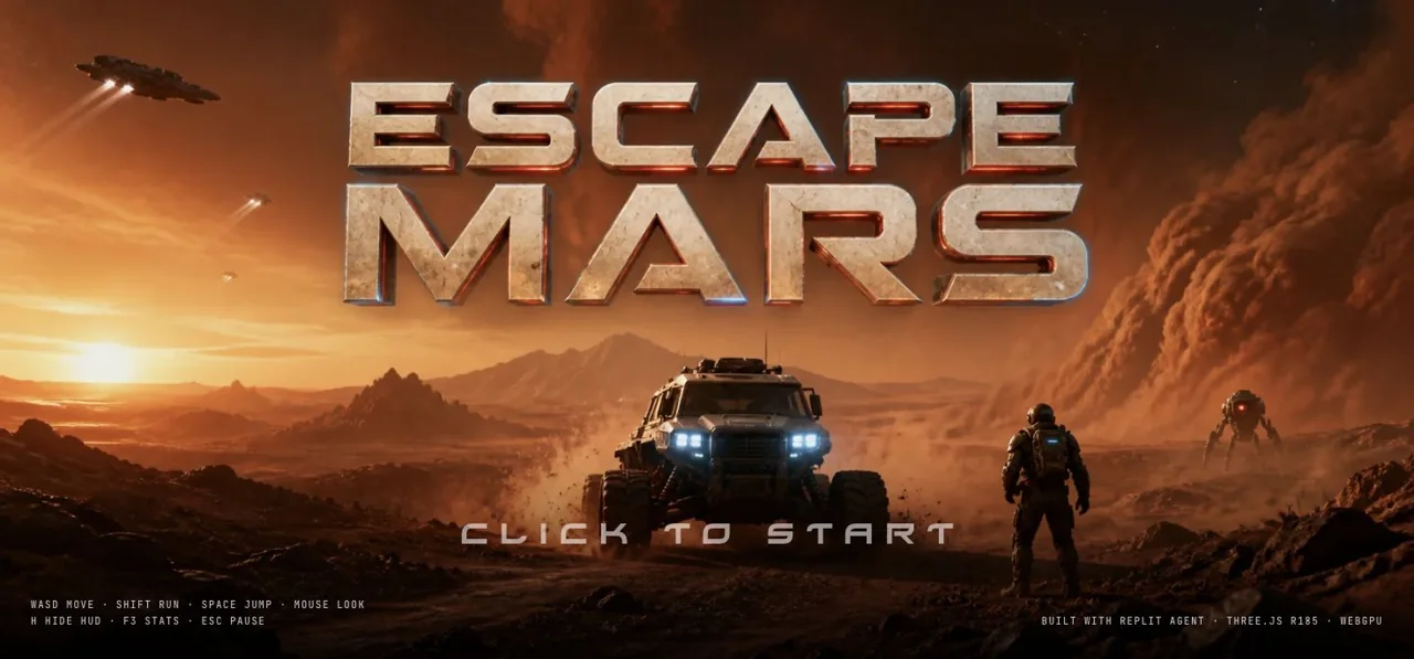 Escape Mars game