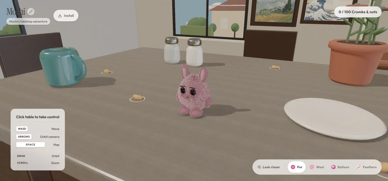 Mochi · Tabletop Adventure game