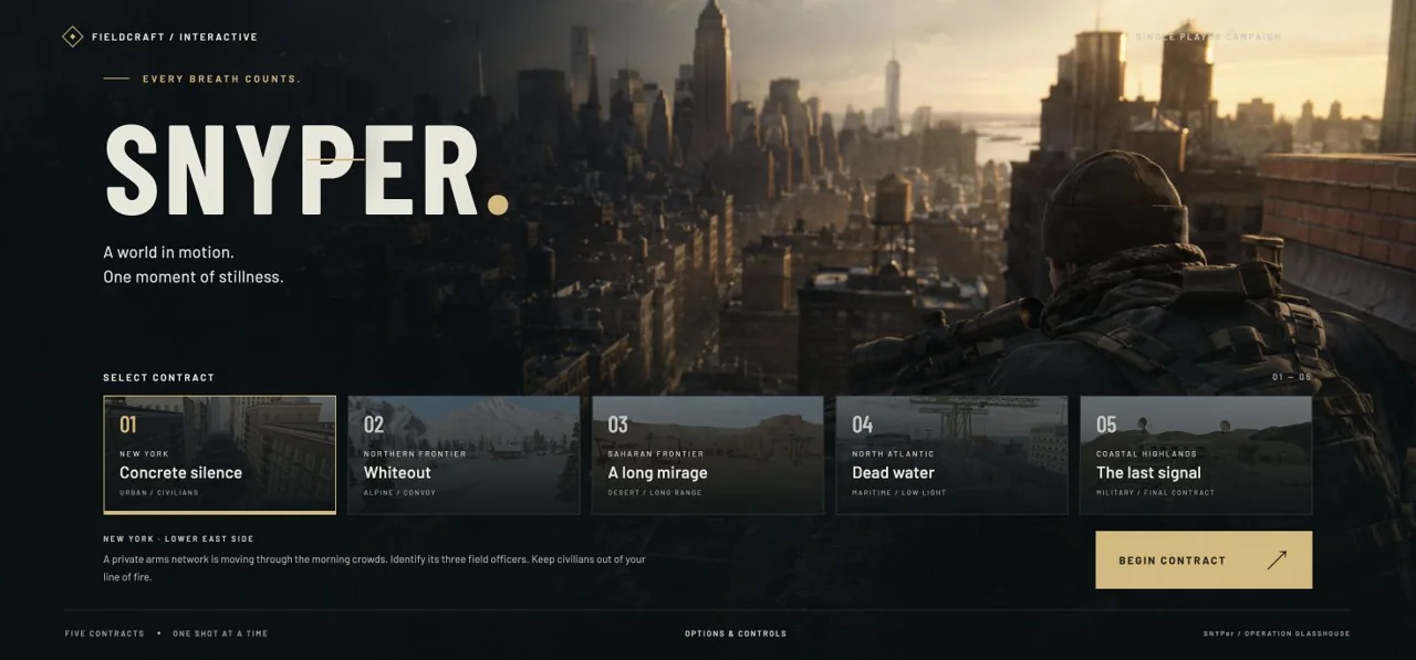 Snyper game